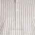 Cotton Pathani suit - White strips on Tea color